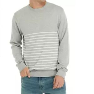 Crown & Ivy Blue Cashmere Blend Crewneck Sweater. Size Large. NWT $65
